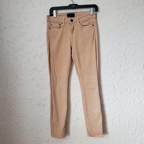 Vince Black Label Skinny Ankle Almond Jeans Pants - Picture 4 of 5